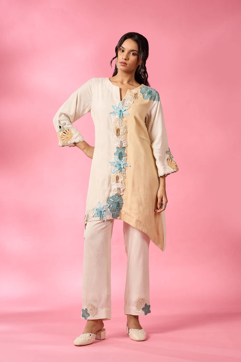 Sun Shell Kurta Set