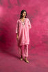 Roopsaar Kurta Set with Dupatta in Pastel Pink