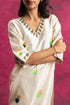 Bahar Kurta Set with Dupatta in Warm White