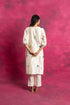 Bahar Kurta Set with Dupatta in Warm White
