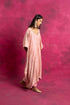 Mahak Kaftan Set in Pastel Pink