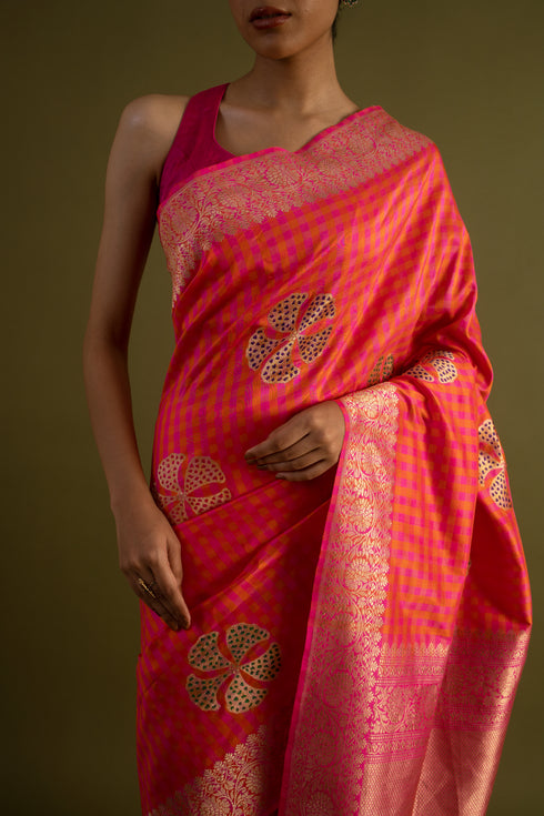 Sakuru Handwoven Silk Saree