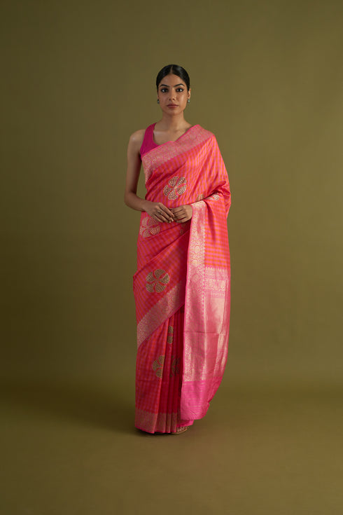 Sakuru Handwoven Silk Saree
