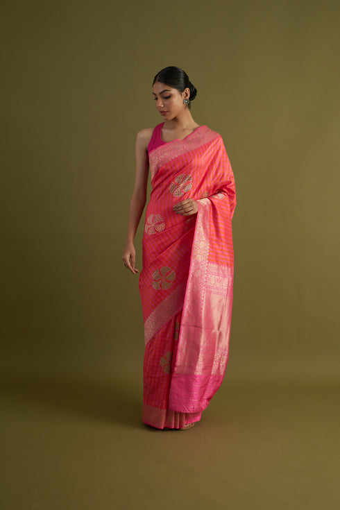 Sakuru Handwoven Silk Saree