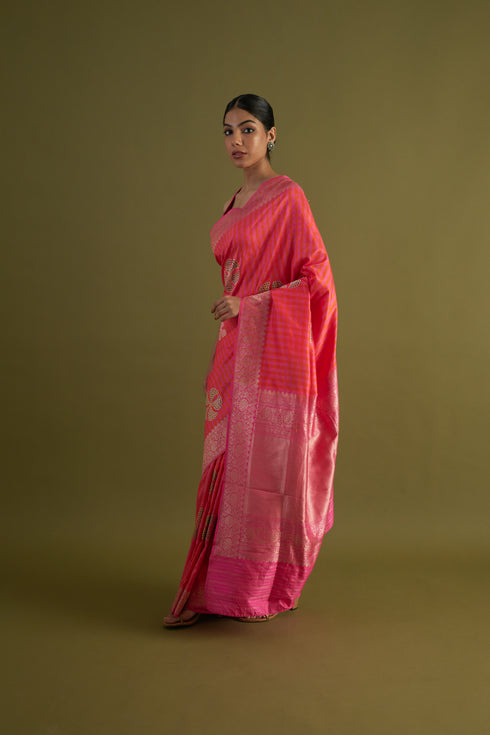 Sakuru Handwoven Silk Saree