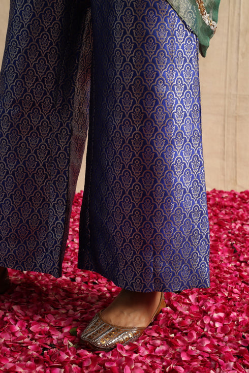 Mugdha Co-ord set in Blue