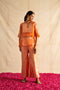 Samaira Co-ord set in Orange