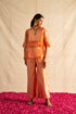 Samaira Co-ord set in Orange