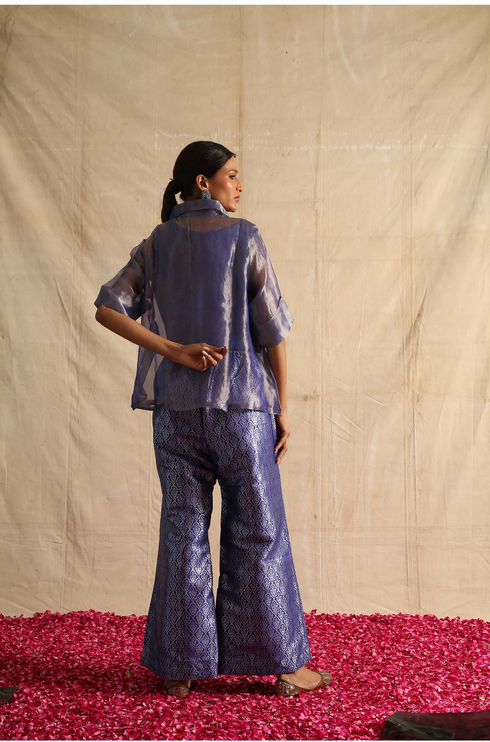 Samaira Co-ord set in Blue