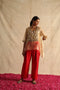 Lavanya Co-ord set in Red