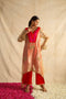 Tarini Suit Set in Red