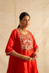 Amruta suit set in Red