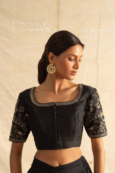 Boboli Cropped Blouse