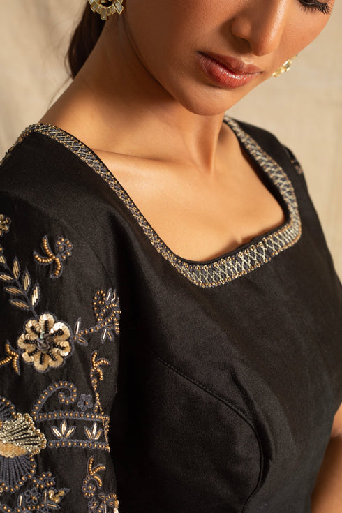 Boboli Cropped Blouse