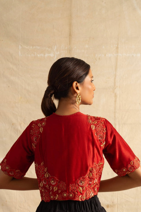 Alhambra Cropped Blouse