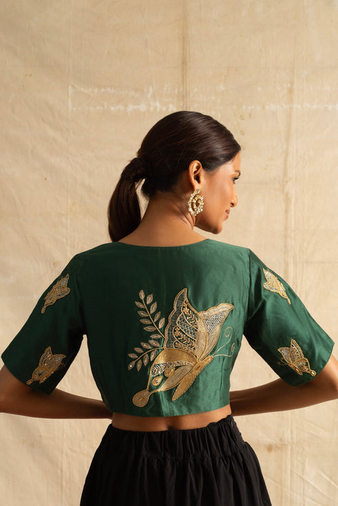 Tivoli Cropped Blouse