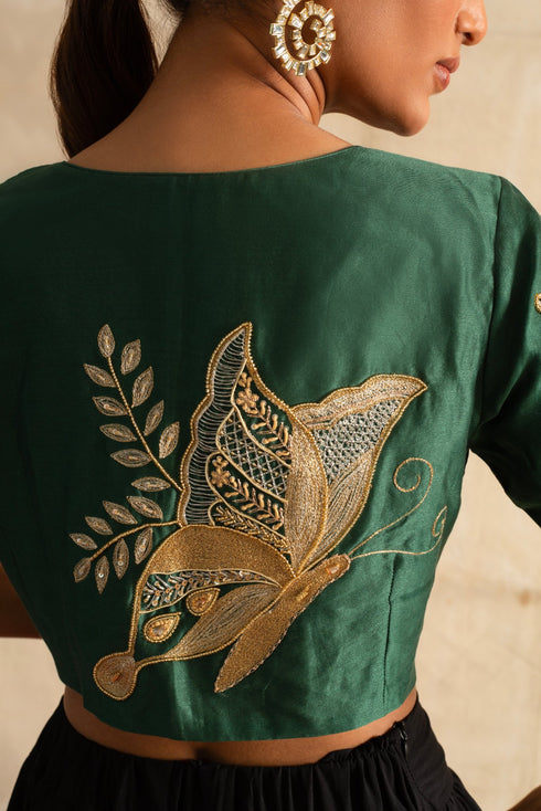 Tivoli Cropped Blouse