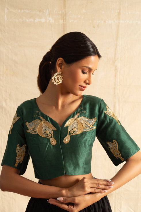 Tivoli Cropped Blouse