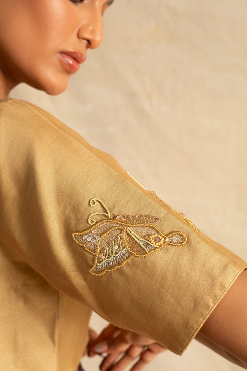 Shalimar Cropped Blouse