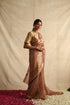 Meghna Tissue Saree in Brown