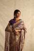 Meghna Tissue Saree in Purple