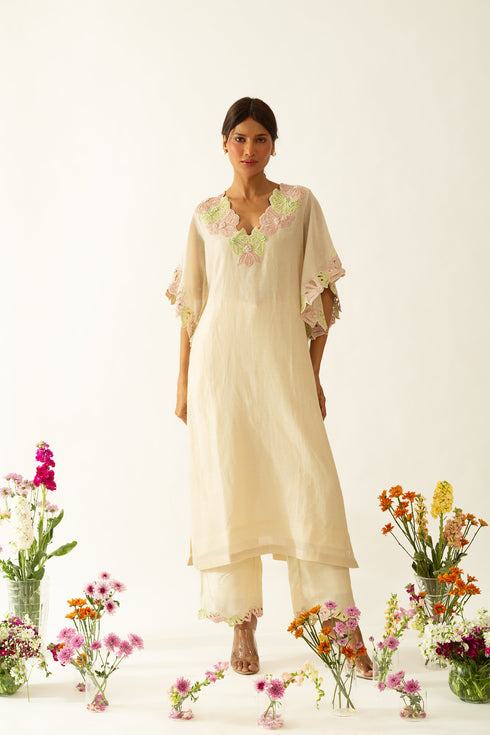 Moonlit Pearl Kurta Set