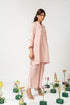 Rosé Veil Kurta Set