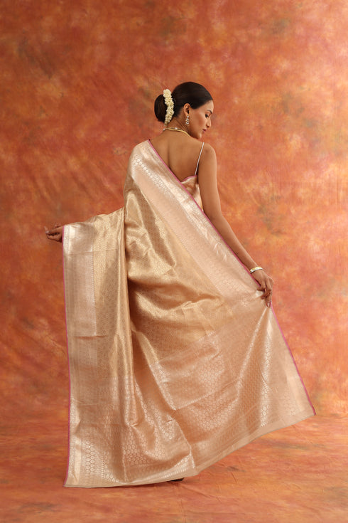 Hibiscus Handwoven Saree