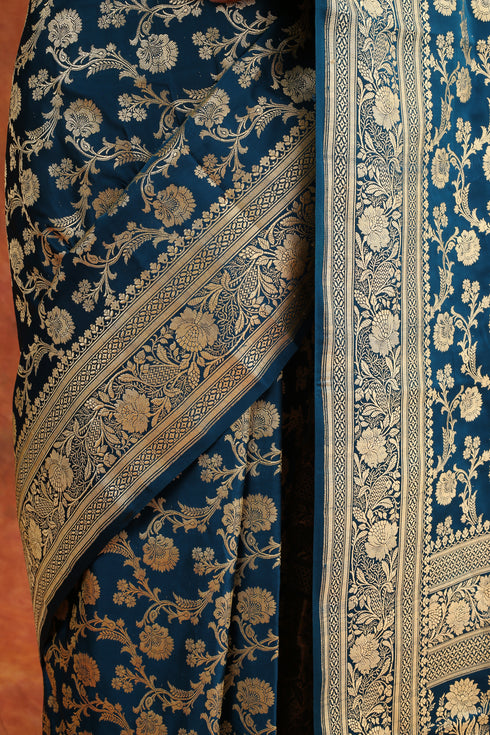 Bluebell Handwoven Saree