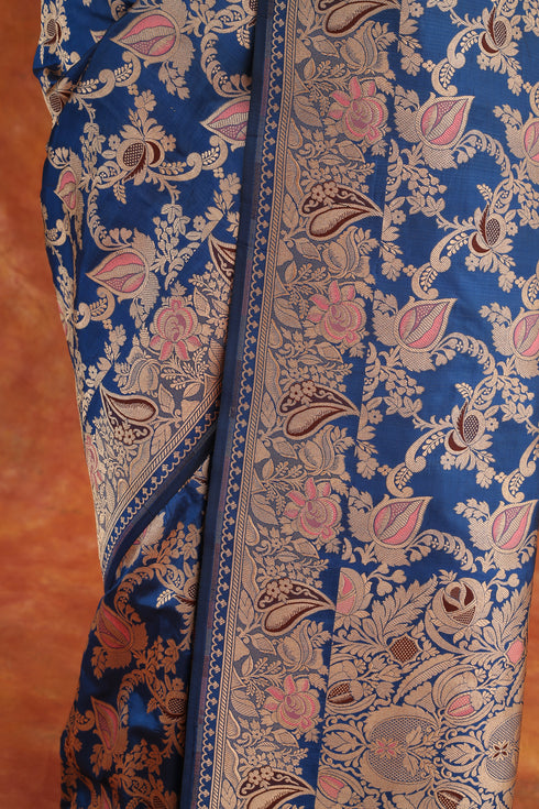 Morning Glory Handwoven Saree