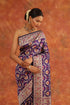 Foxglove Handwoven Saree