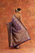 Foxglove Handwoven Saree