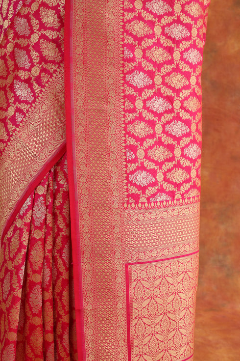 Peony Handwoven Saree