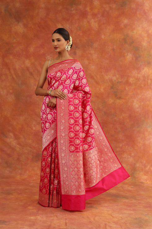 Camellia Handwoven Saree