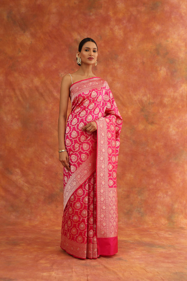 Camellia Handwoven Saree