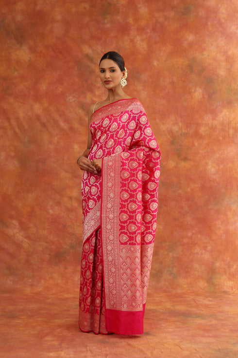 Camellia Handwoven Saree