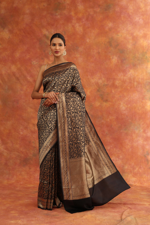 Persian Lily Handwoven Saree