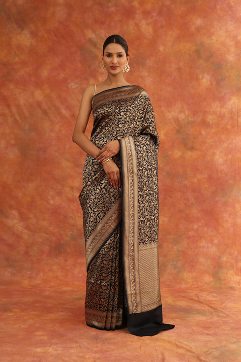 Persian Lily Handwoven Saree