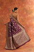 Hyacinth Handwoven Saree