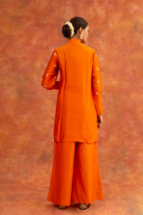 Surmya Co-ord Set in Pepper Orange