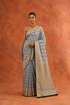 Cosmos Handwoven Silk Saree