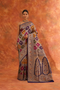 Poppy Handwoven Silk Saree