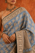 Cosmos Handwoven Silk Saree