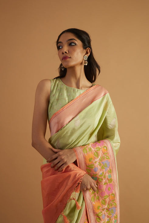 Kalpi Handwoven Silk Saree