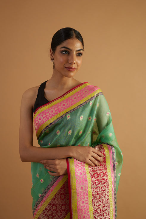 Somnath Handwoven Silk Saree