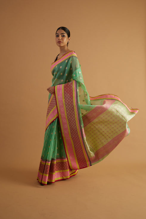 Somnath Handwoven Silk Saree