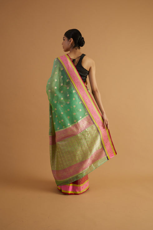 Somnath Handwoven Silk Saree