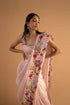 Bougainvillea Embroidered Drape Saree