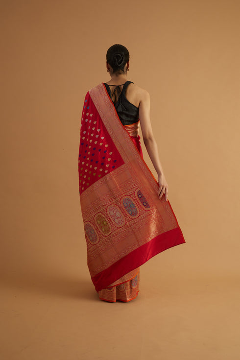 Rajkot Handwoven Silk Saree