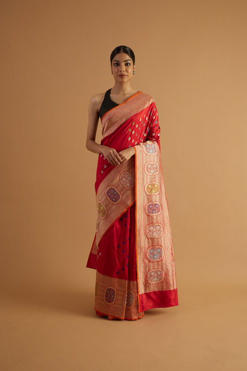 Rajkot Handwoven Silk Saree